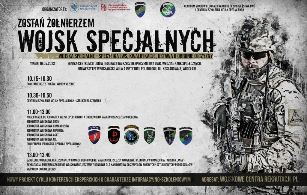 Zostań żołnierzem konferencja 1