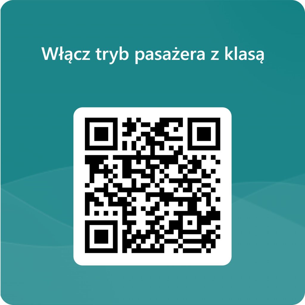 kod qr podróżowanie z klas