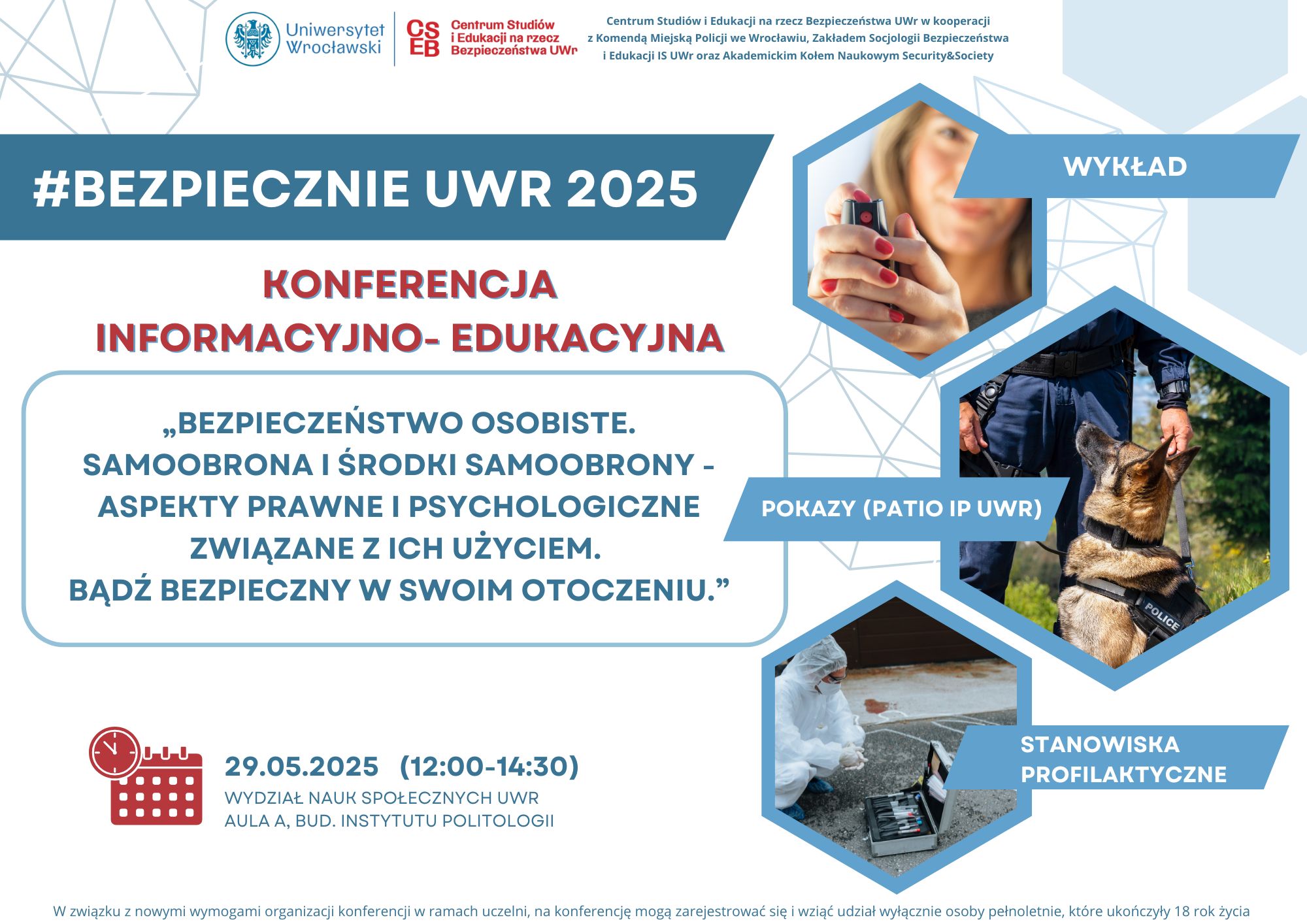 plakat bezpiecznie 2025